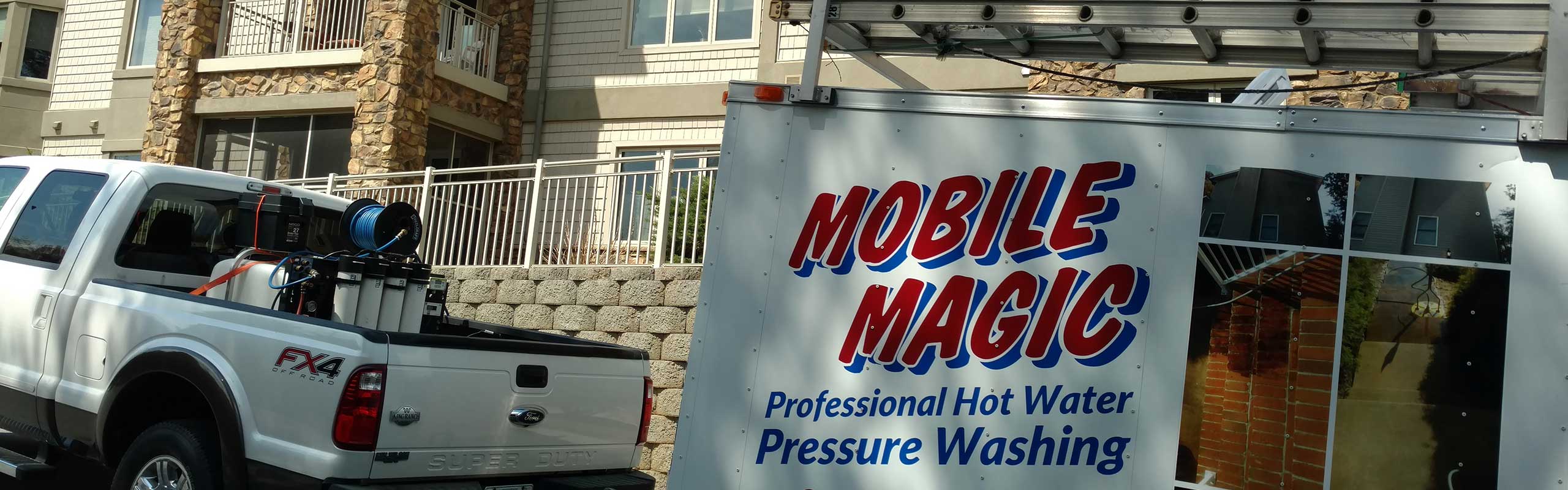 truck Mobile Magic - Asheville Area Pressure Washing